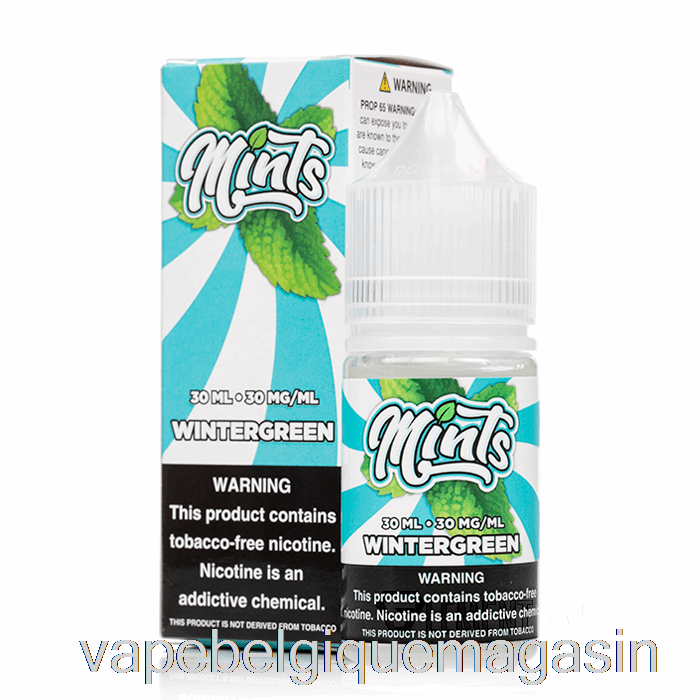 Jus De Vape Sels De Gaulthérie - Menthes Vape Co - 30ml 50mg